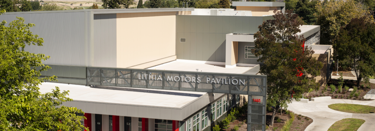Exterior of Lithia Motors Pavilion