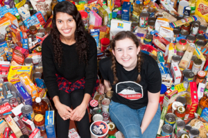Student Food Drive Two Student