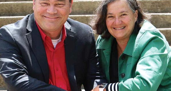 Jim Teece and Dena Matthews photo