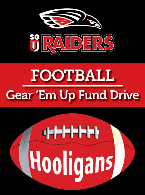 SOU Football 2025 - Hooligans giving