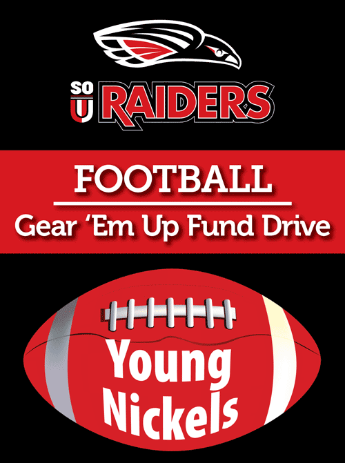 SOU Football 2025 - Young Nickels giving